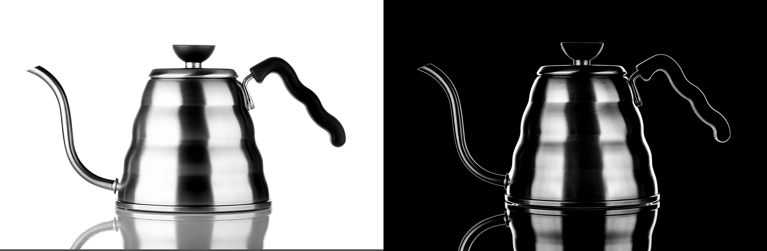 Different backgrounds change the mood of the final photo.